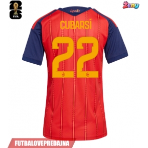 Lacne Ženy Futbalové dres Španielsko Pau Cubarsi #22 MS 2026 Krátky Rukáv - Domáci